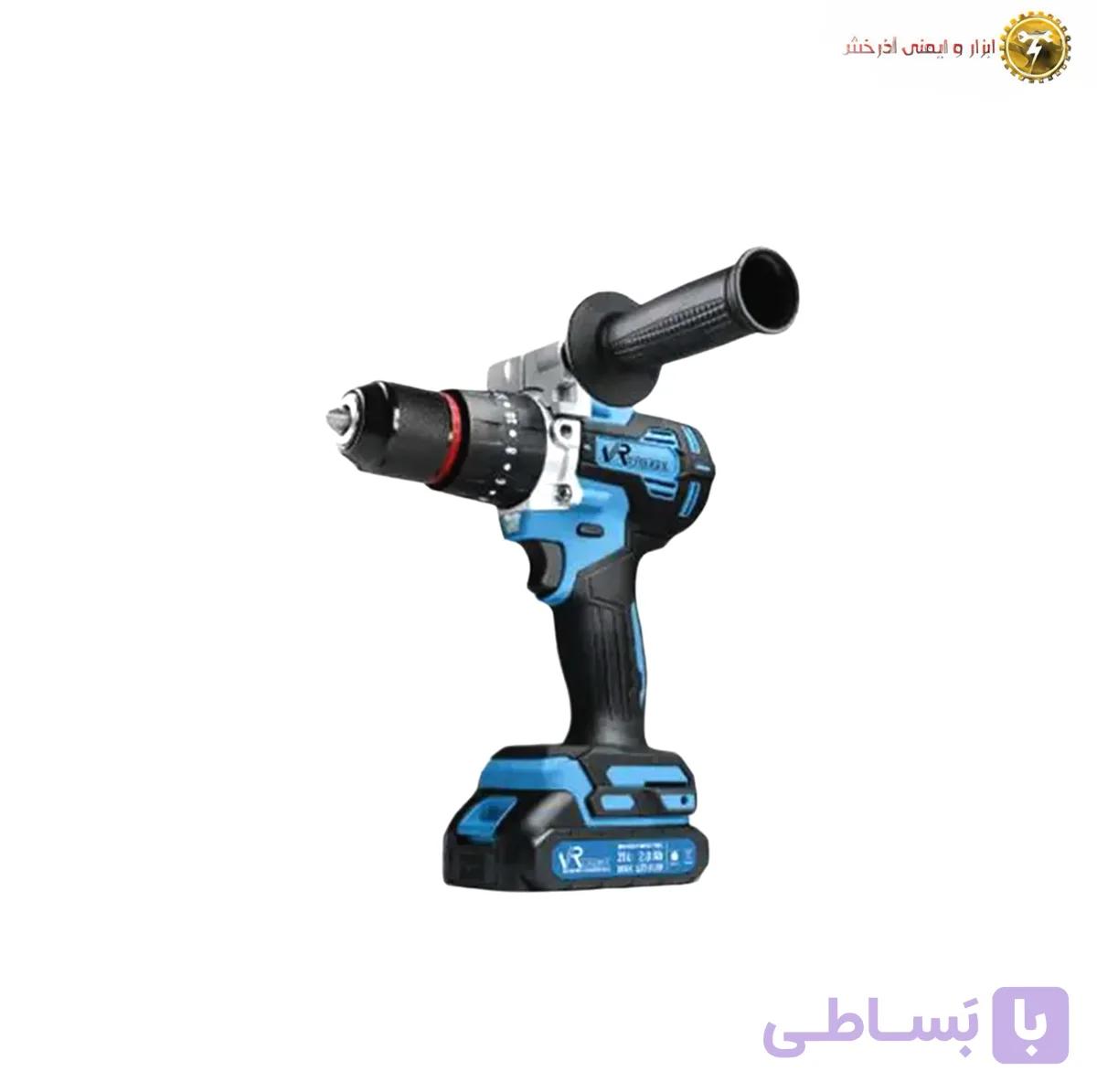 دریل شارژی چکشی دو باطری ویوارکس مدل VR2102V-22BL — تصویر 1
