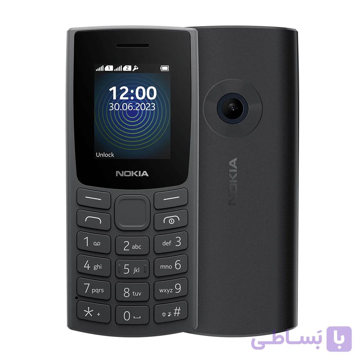 گوشی نوکیا 2023 110 | حافظه 4 مگابایت ا Nokia 110 2023 4 MB (18ماه گارانتی شرکتی)