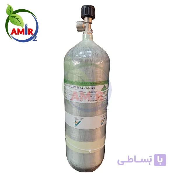 کپسول کامپوزیت 9 لیتری شیر درجه دار — تصویر 1