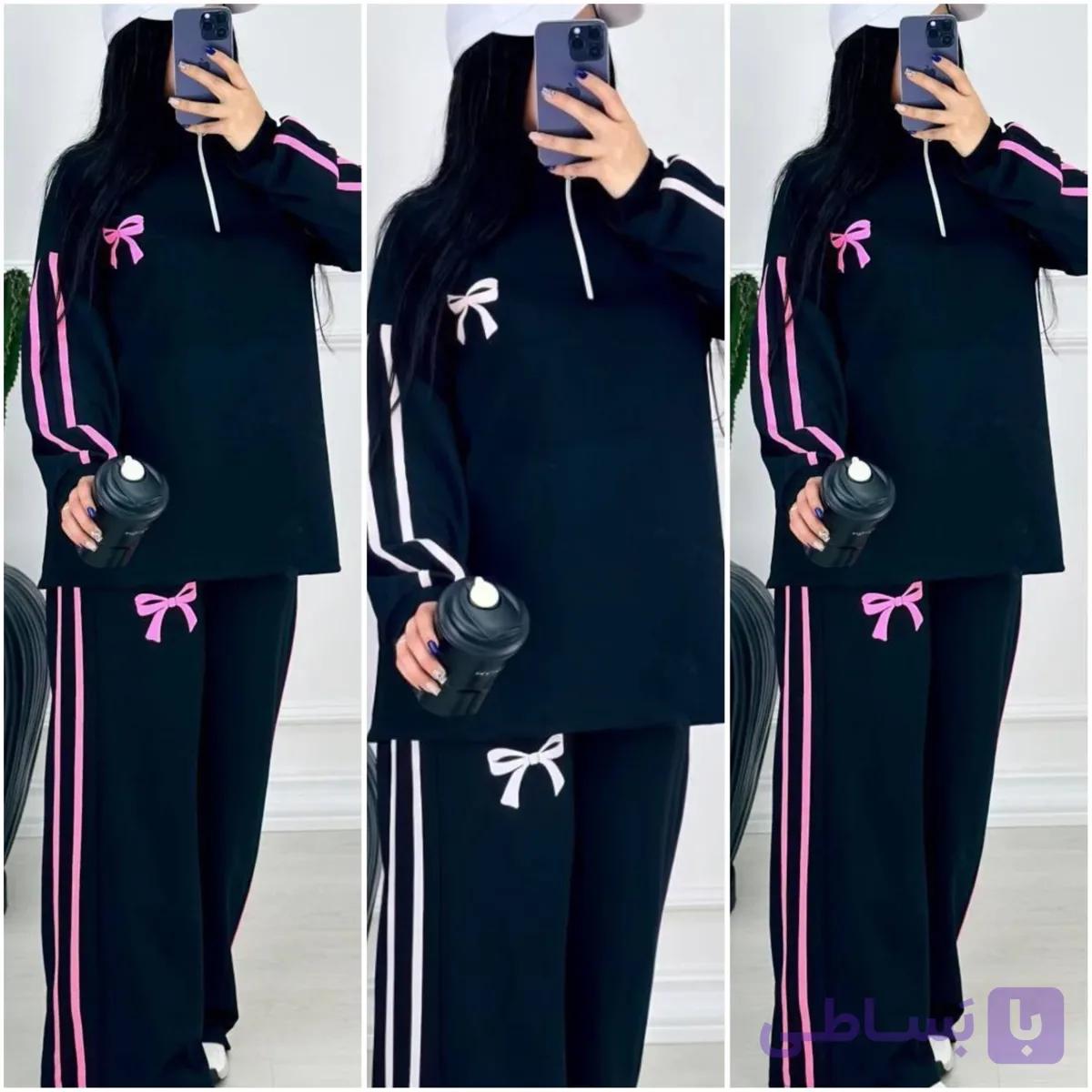 ست ورزشی زنانه پاپیون پاییزه EL24646 — تصویر 1