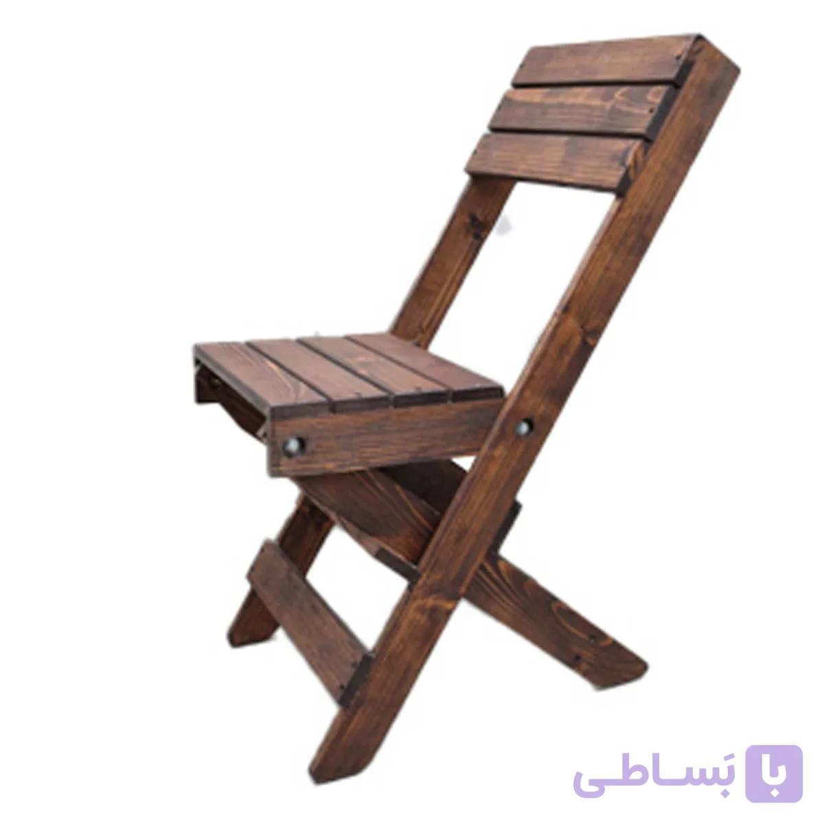 صندلی چوبی تاشو کد 002 — تصویر 1