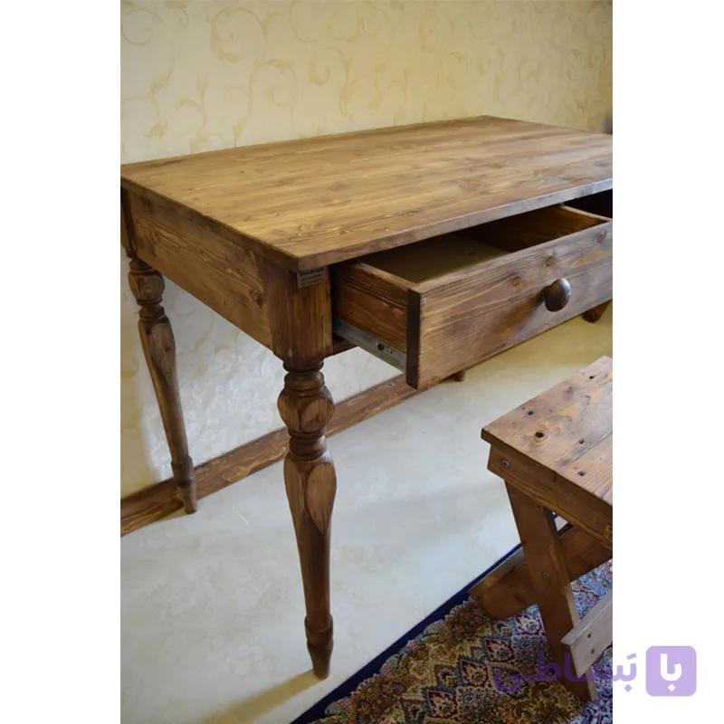 میز تحریر چوبی ثابت کد 063 — تصویر 1