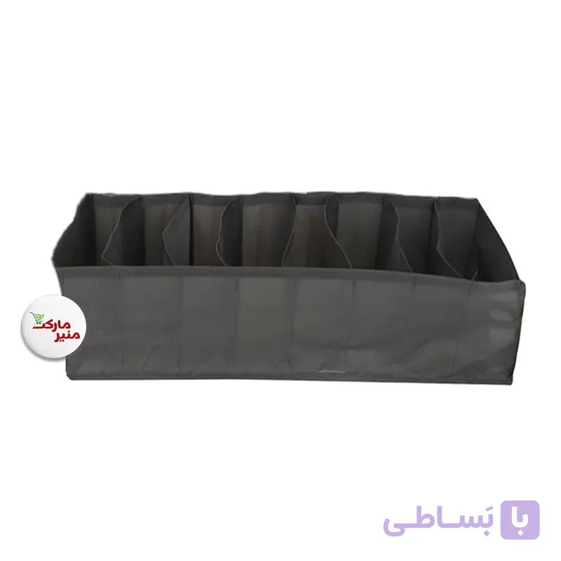 نظم دهنده کشو لباس 8 خانه کامل دیواره دار — تصویر 1