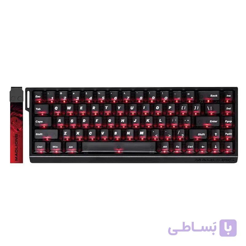 کیبورد Madlions Mad 68 He V2 سیاه