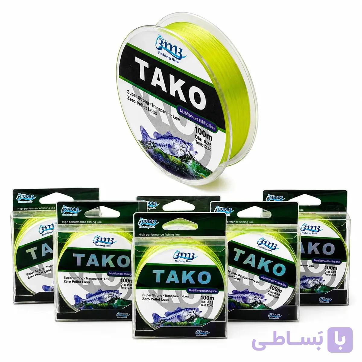 نخ ماهیگیری مونوفیلامنت تاکو صد متری