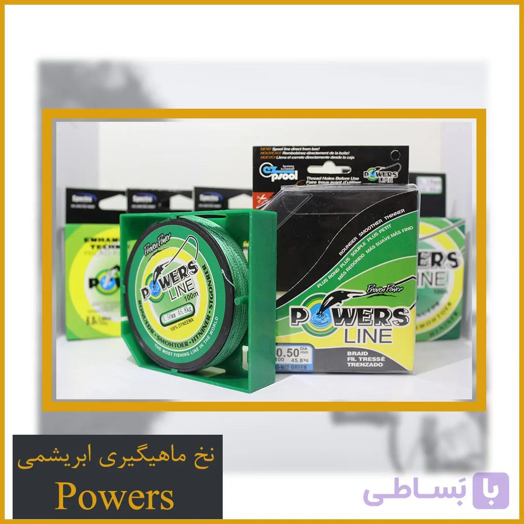 نخ ابریشم ماهیگیری پاورز 100 متری – Powers Line — تصویر 1