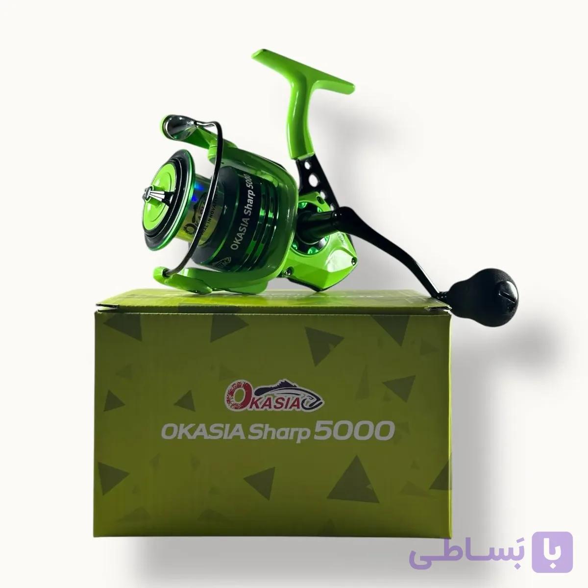 چرخ ماهیگیری برند ترکیه‌ای OKASIA مدل SHARP سایز 5000 — تصویر 1