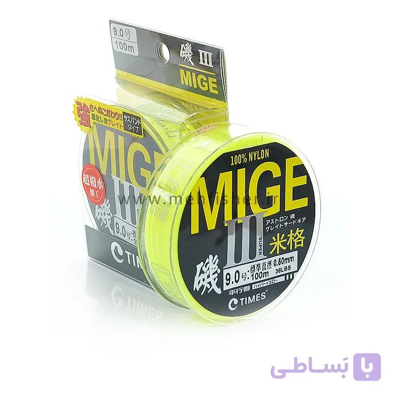 نخ ماهیگیری Times مدل MIGE — تصویر 1