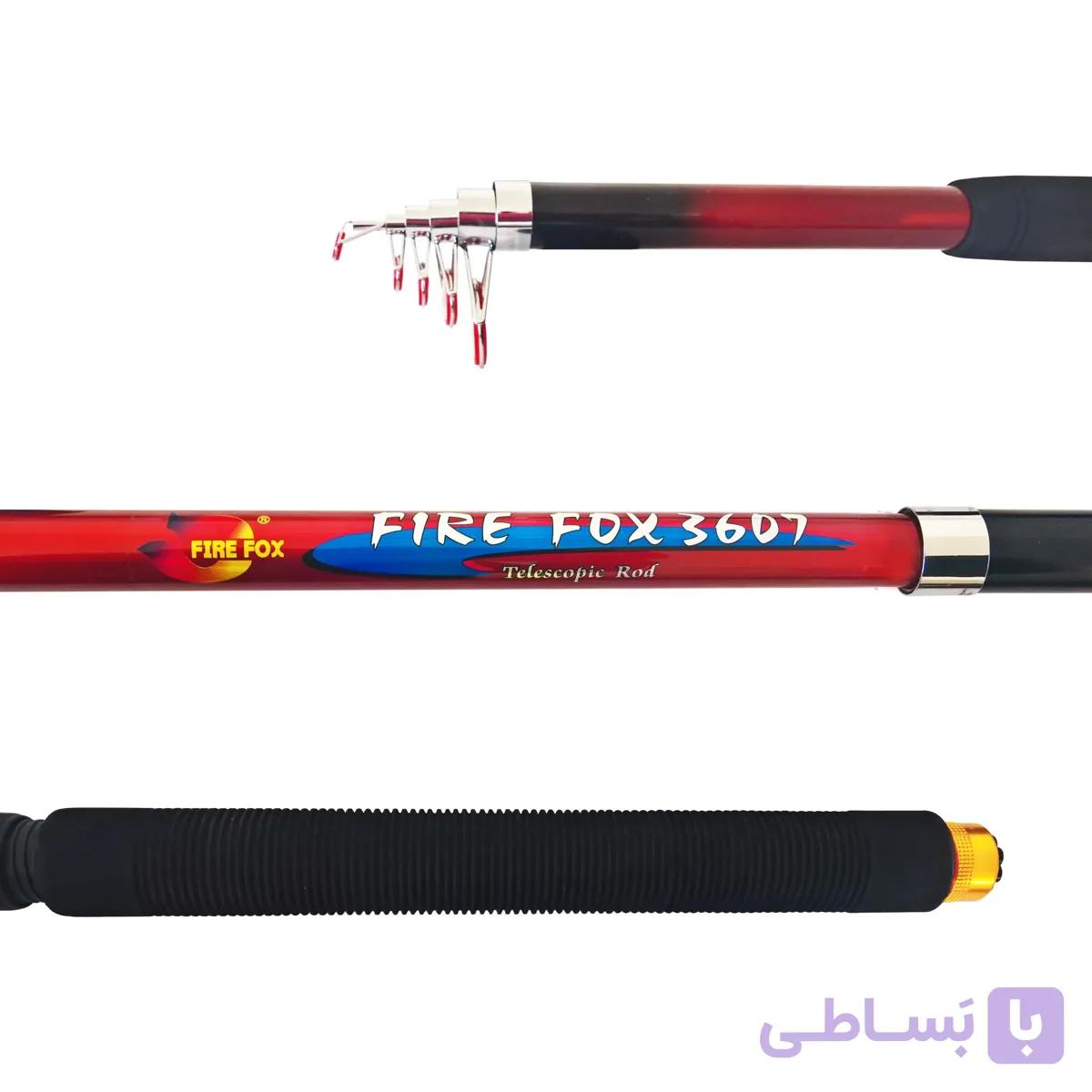 چوب ماهیگیری فایرفاکس فایبرگلس سایز 270 — تصویر 1