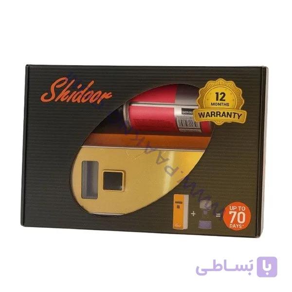 دستگاه خوشبوکننده هوا شیدور shidoor طلایی مات مدل کنترل دار همراه با اسپری یدکی — تصویر 1