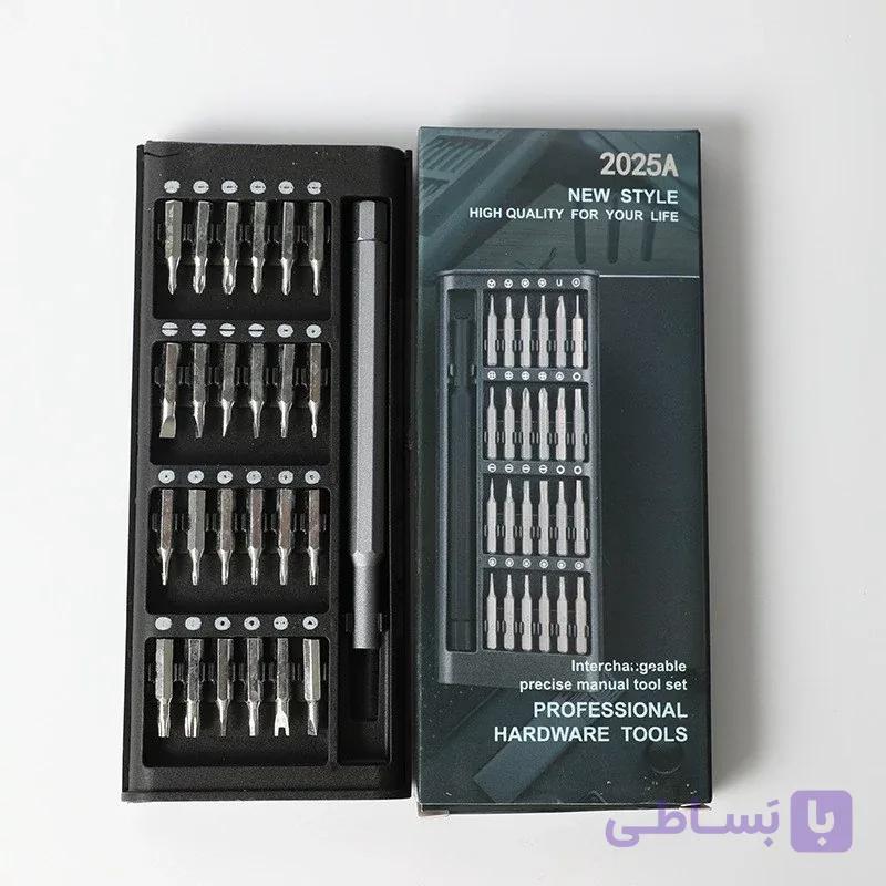 ست پیچ گوشتی ساعتی (موبایلی) 25 عددی مدل A10154-A10155