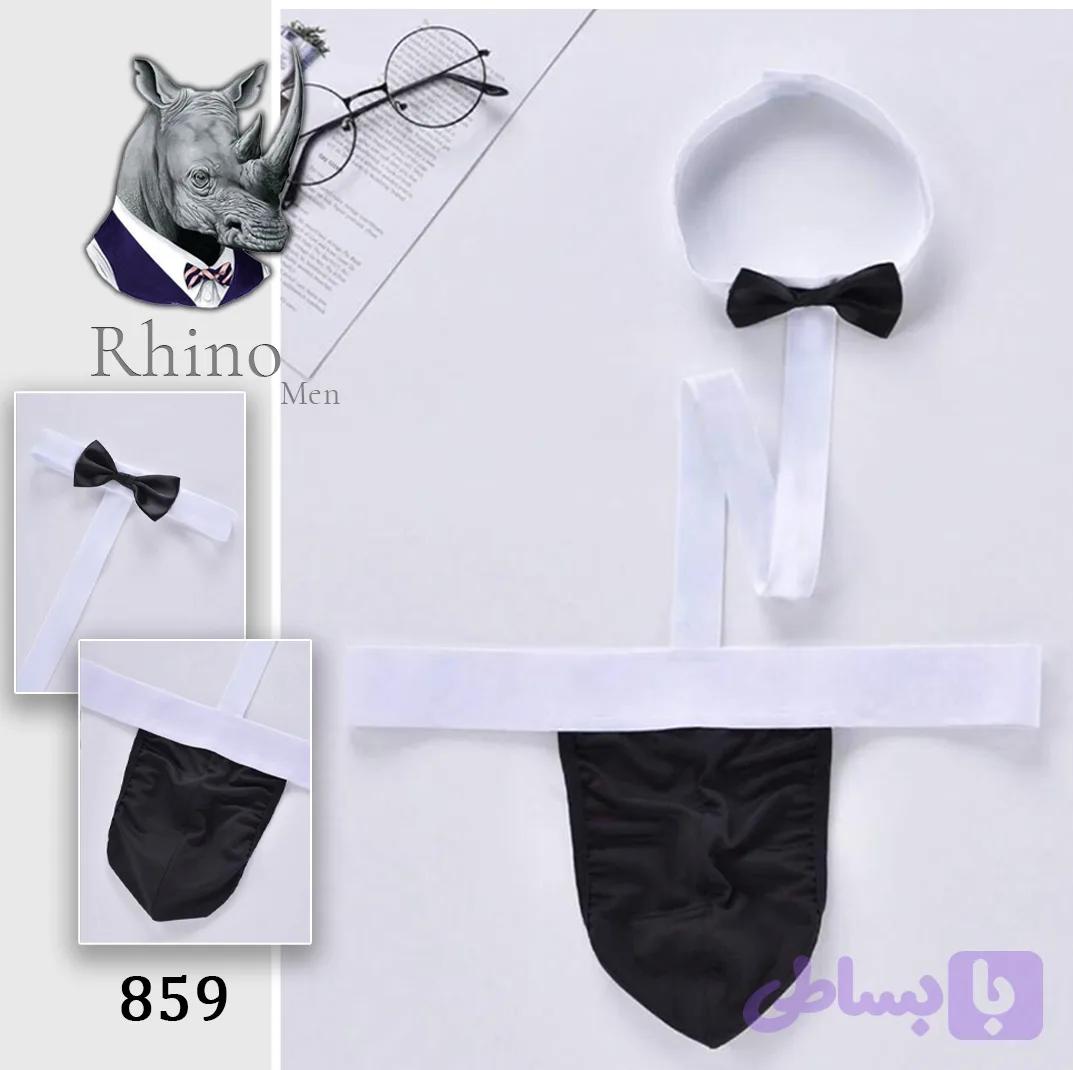 کاستوم فانتزی پاپیونی مردانه راینو 859 Rhino