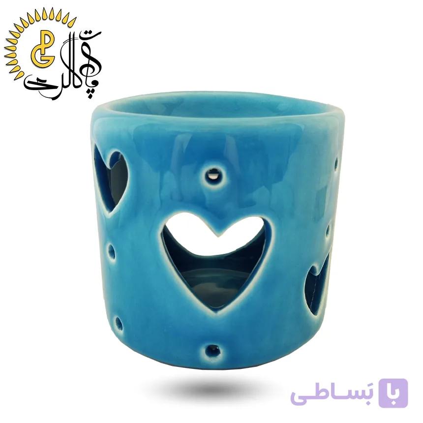 اسانس سوز سرامیکی آبی کد 556 — تصویر 1