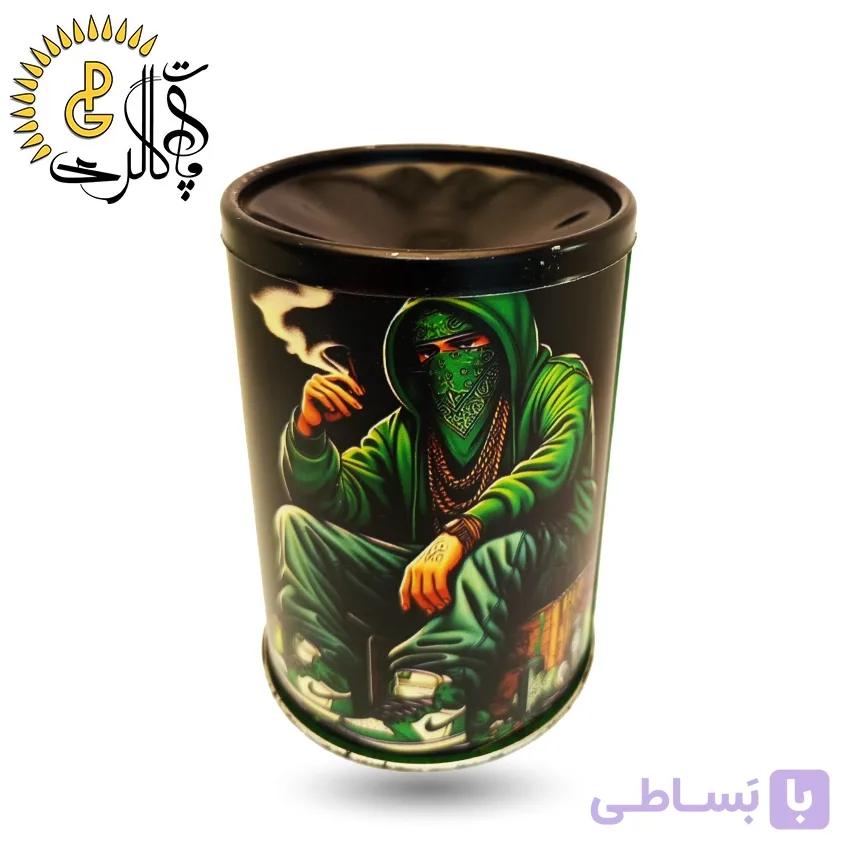 زیرسیگاری فلزی بشکه‌ای کد 1793