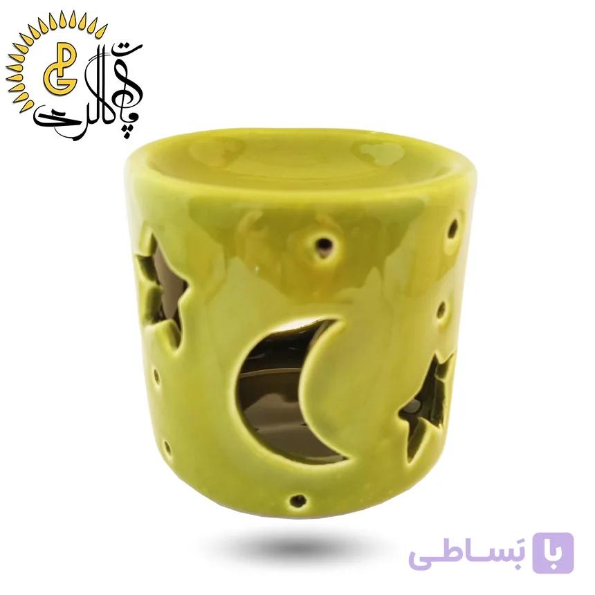 اسانس سوز سرامیکی سبز کد 554 — تصویر 1