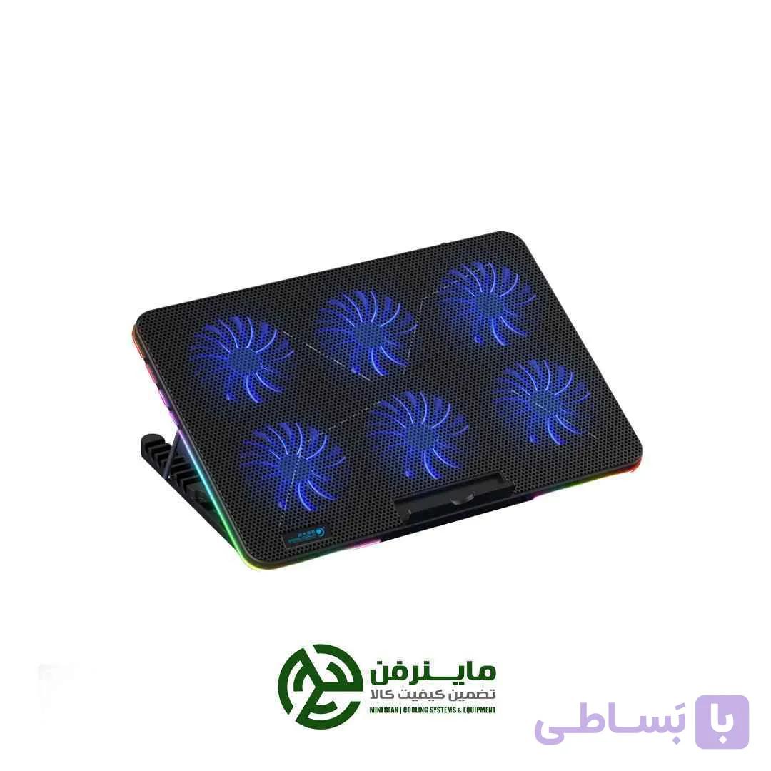 کول پد لب تاب 6فن H-9 — تصویر 1