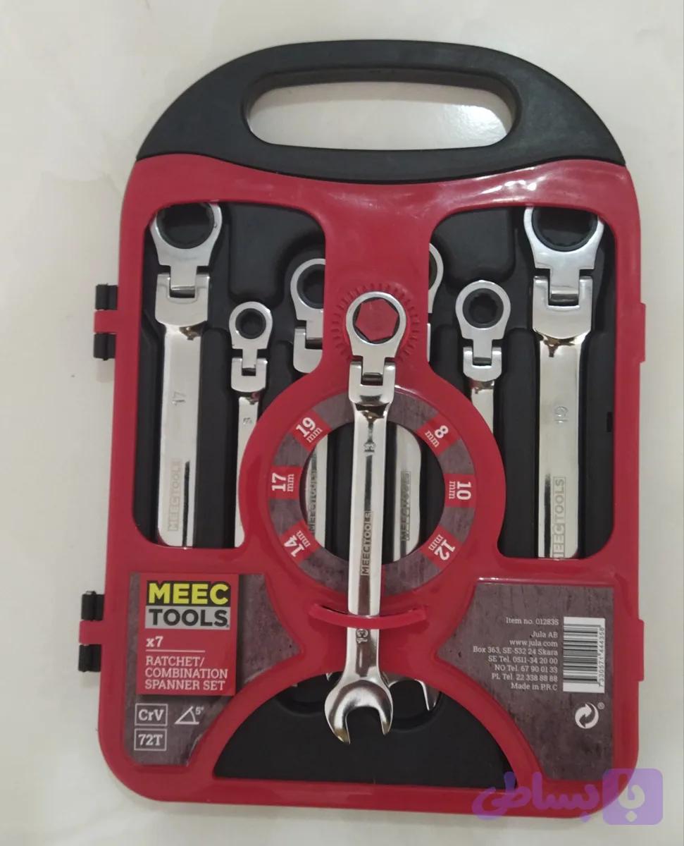 آچار جغجغه تاشو MEEC TOOLS اورجينال سفارش اروپا