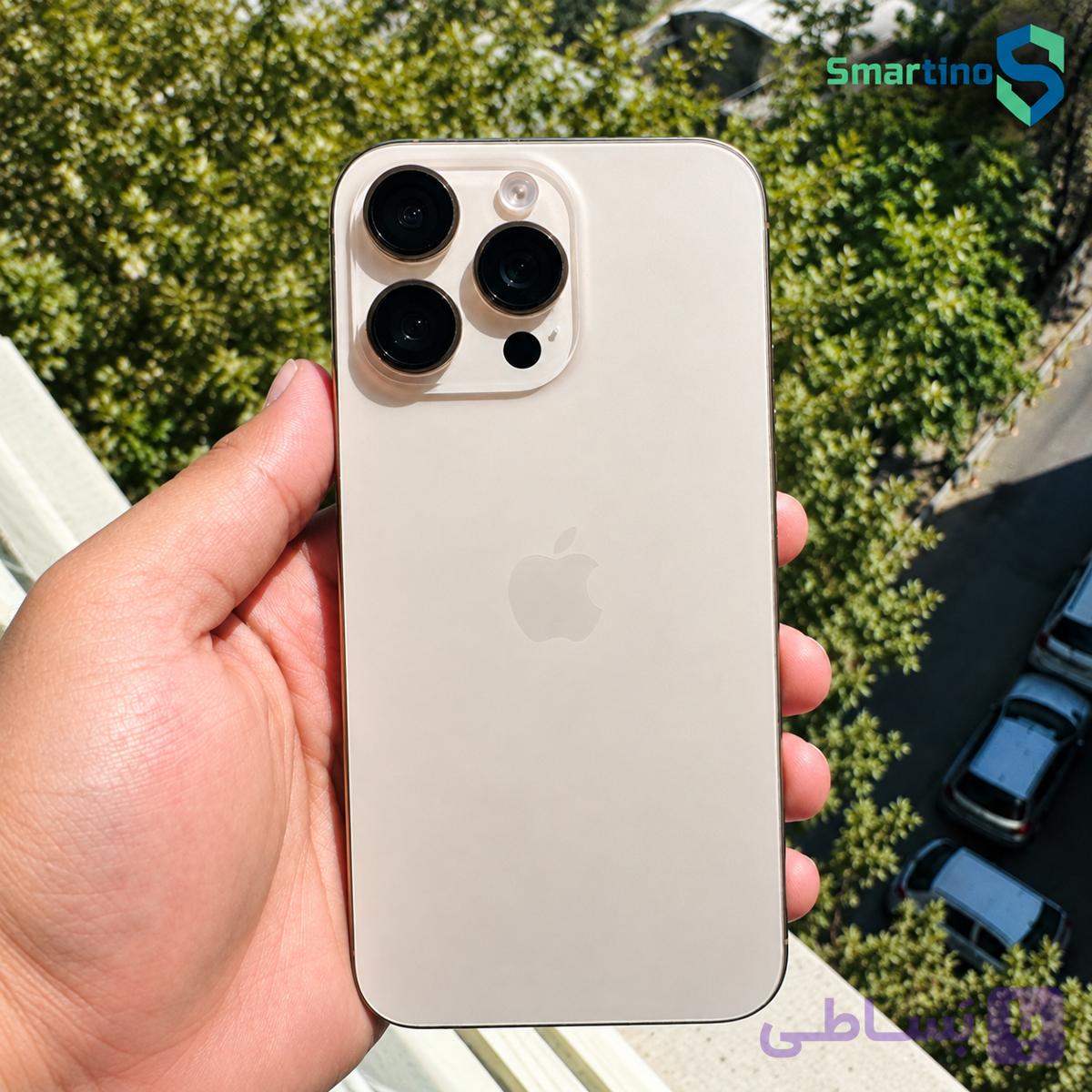 گوشی موبایل اپل مدل iPhone 16 Pro Max ZAA دو سیم کارت ظرفیت 256 گیگابایت ریجستر شده کارکرده — تصویر 1