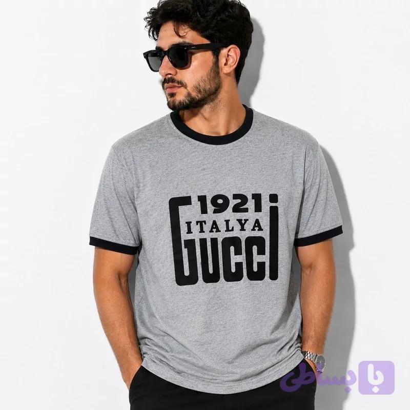 تیشرت خاکستری GUCCI
