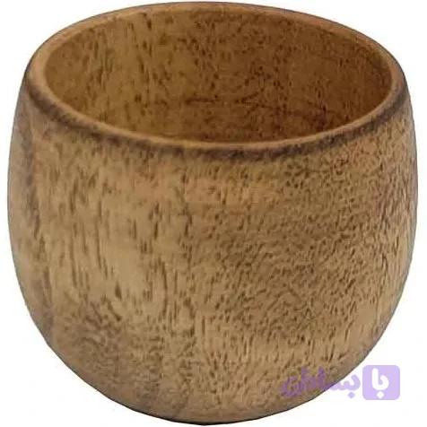 لیوان چوبی تپل