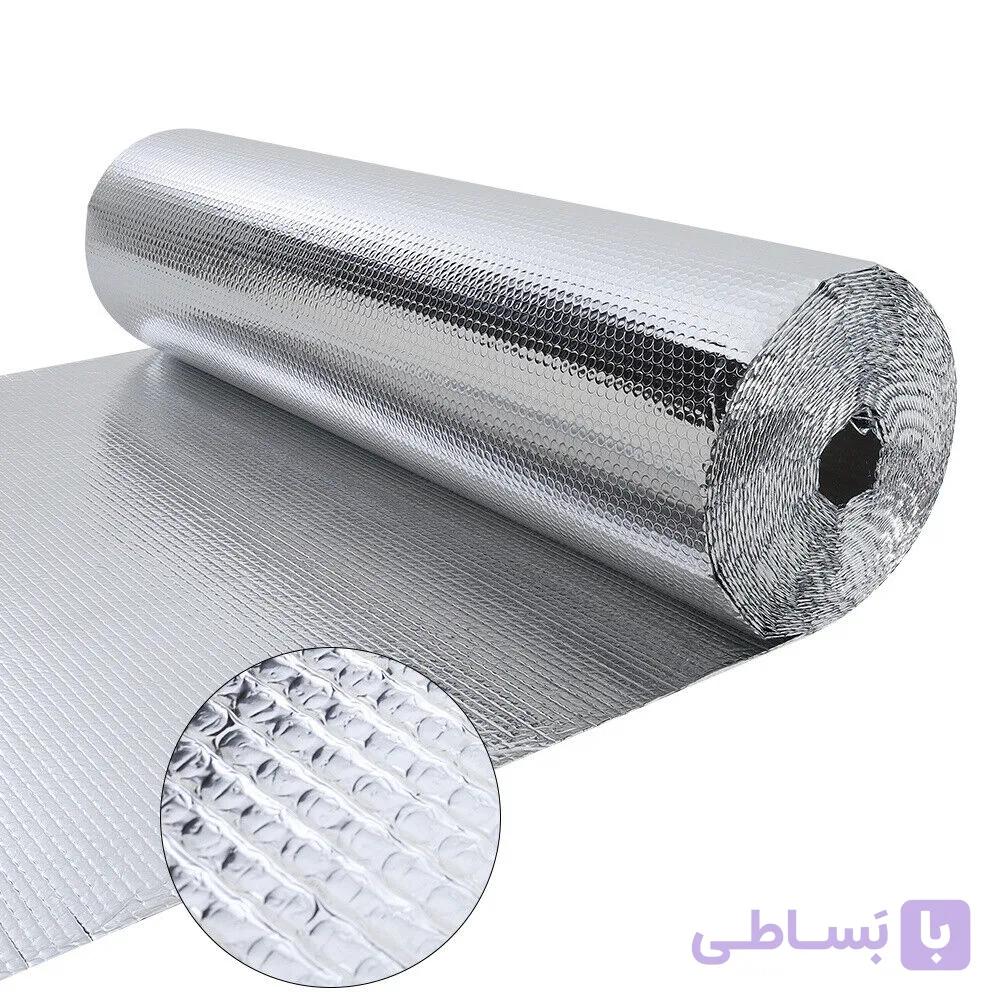 عایق حرارتی متالایز رول 10 متری عرض 150 سانت — تصویر 1