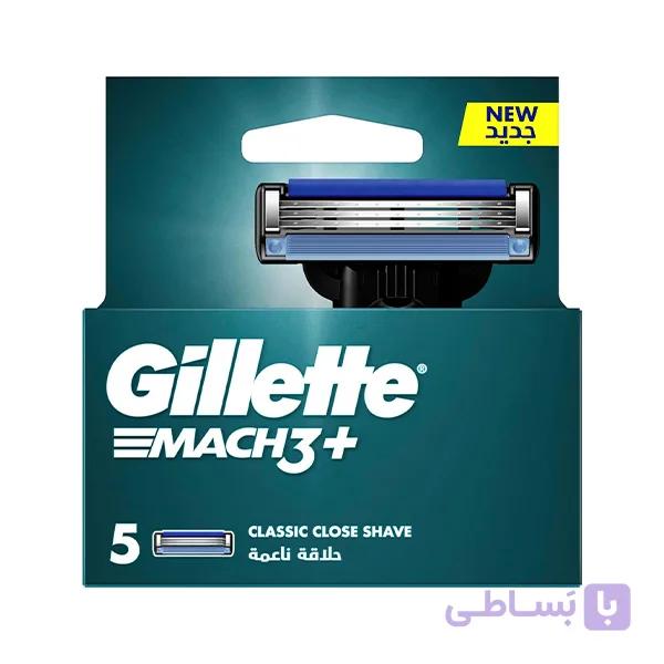 تیغ یدک 5 عددی ژیلت مدل Mach3 Plus — تصویر 1