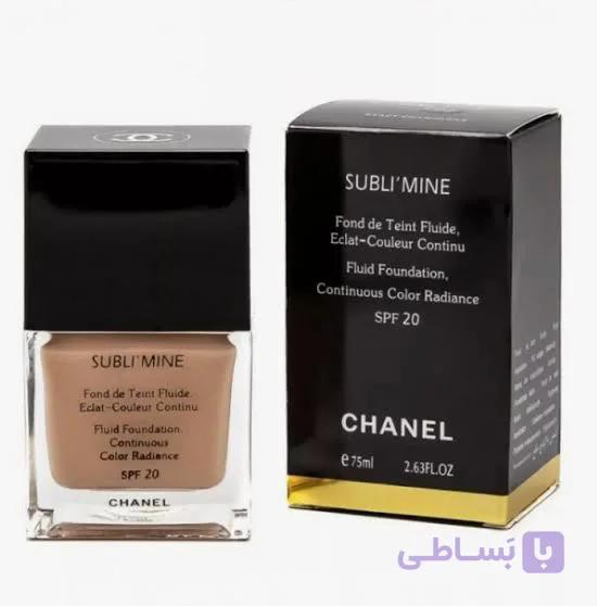 کرم پودر شانل Chanel Subli’Mine Fluid Foundation SPF 20 — تصویر 1