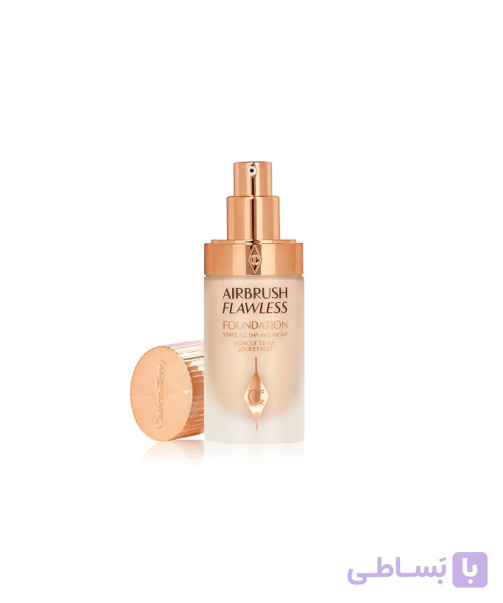 کرم پودر شارلوت تیلبری مدل Airbrush Flawless Foundation حجم 30 میل