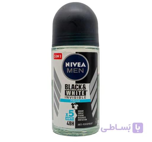 مام رول مردانه Black &amp; White با محافظت 72 ساعته دو لیبل اورجینال