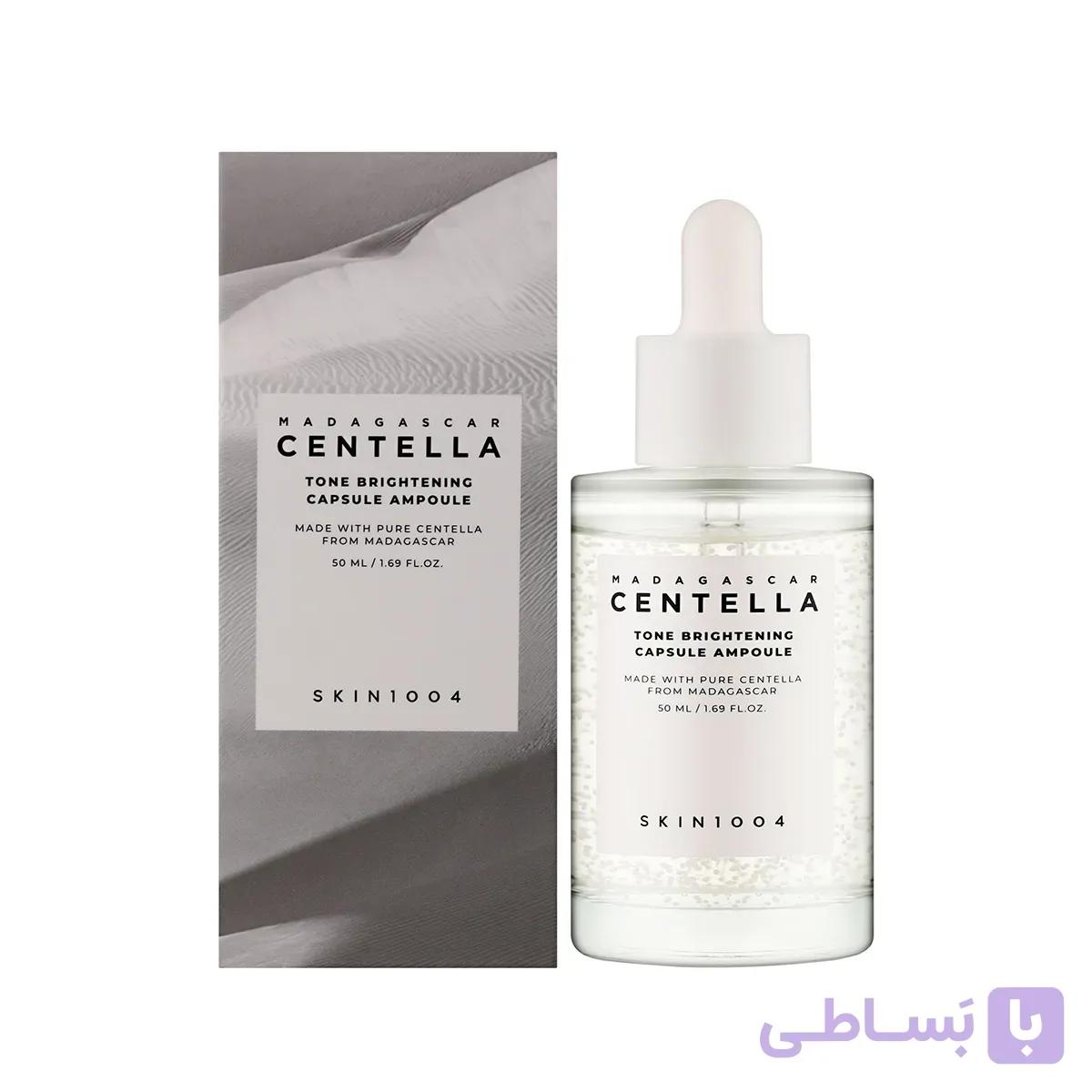 سرم روشن کننده و ضد لک سنتلا ماداگاسکار اسکین مدل Centella Tone Brightening Capsule Ampoule حجم 100 میلی لیتر — تصویر 1