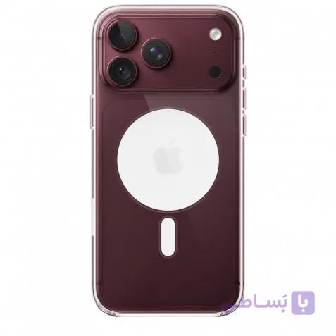 قاب شفاف مگ‌سیف آیفون 18 پرو مکس اورجینال — تصویر 1