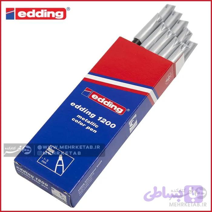 ماژیک متالیک طلایی و نقره ای ادینگ تک رنگ