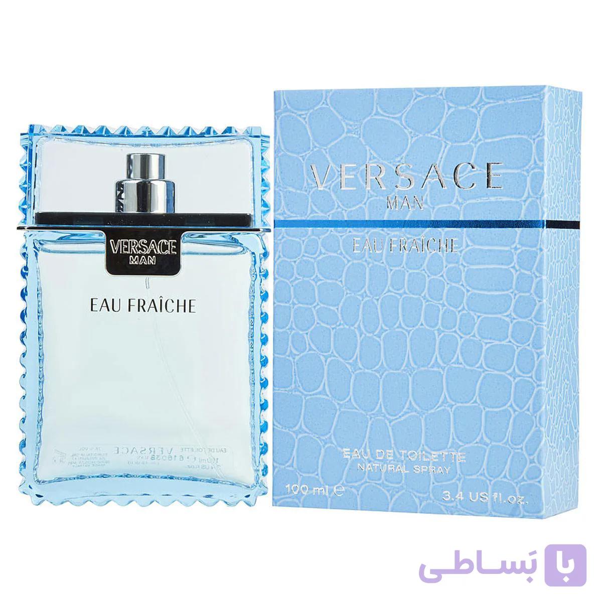 ادکلن مردانه ورساچه او فرش ادوتویلت ۱۰۰ میل Versace Eau Fraiche — تصویر 1
