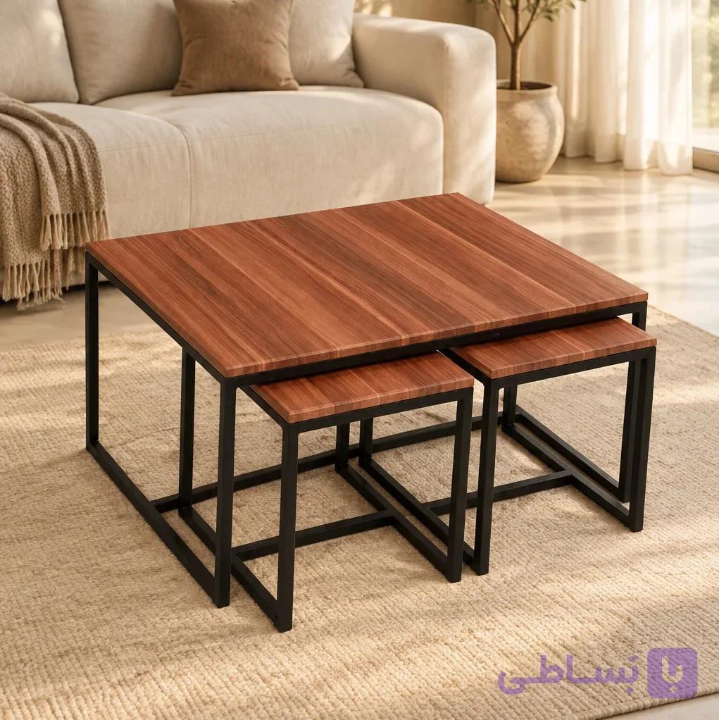 جلومبلی و عسلی مدرن مدل مینیمال کد a21 — تصویر 1