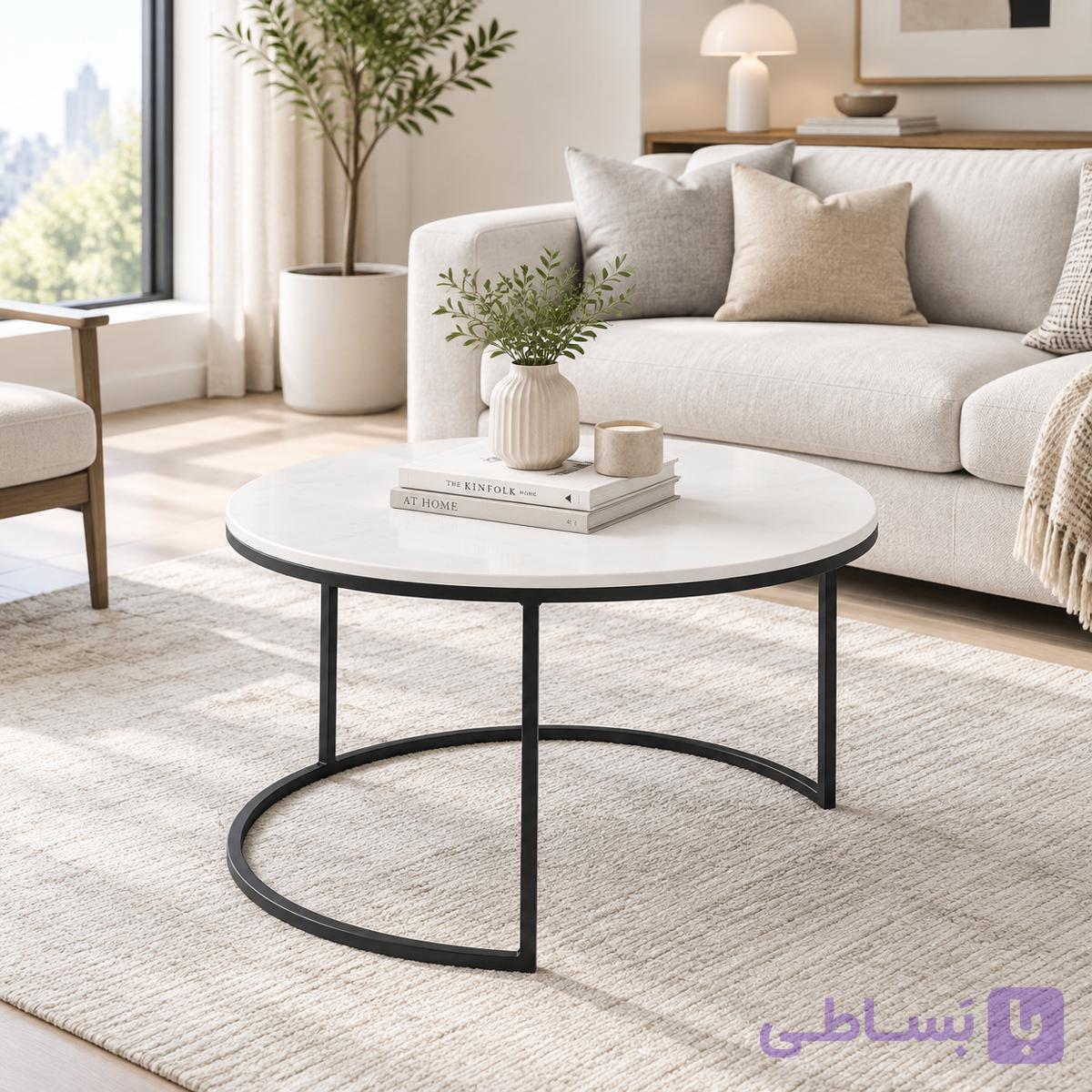 میز جلومبلی مدرن مبل سبز مدل 423 — تصویر 1