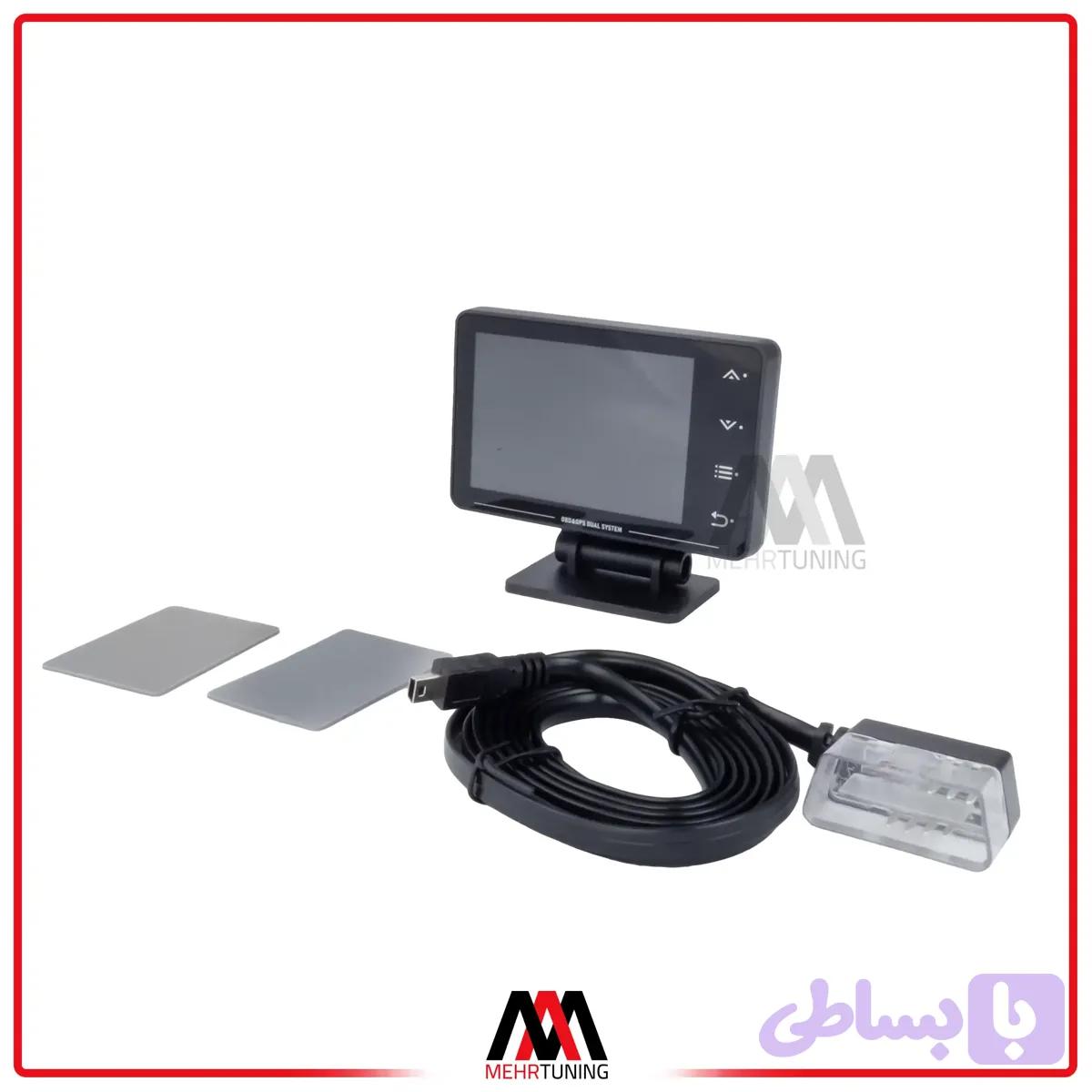 مولتی گیج obd2 HUD مدل p12s — تصویر 1