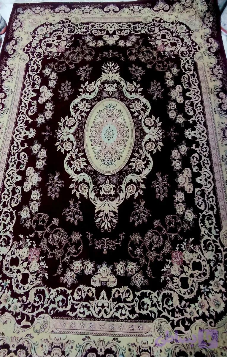 فرش ۹متری ۷۰۰شانه تراکم۲۵۵۰ مشهد کارکرده