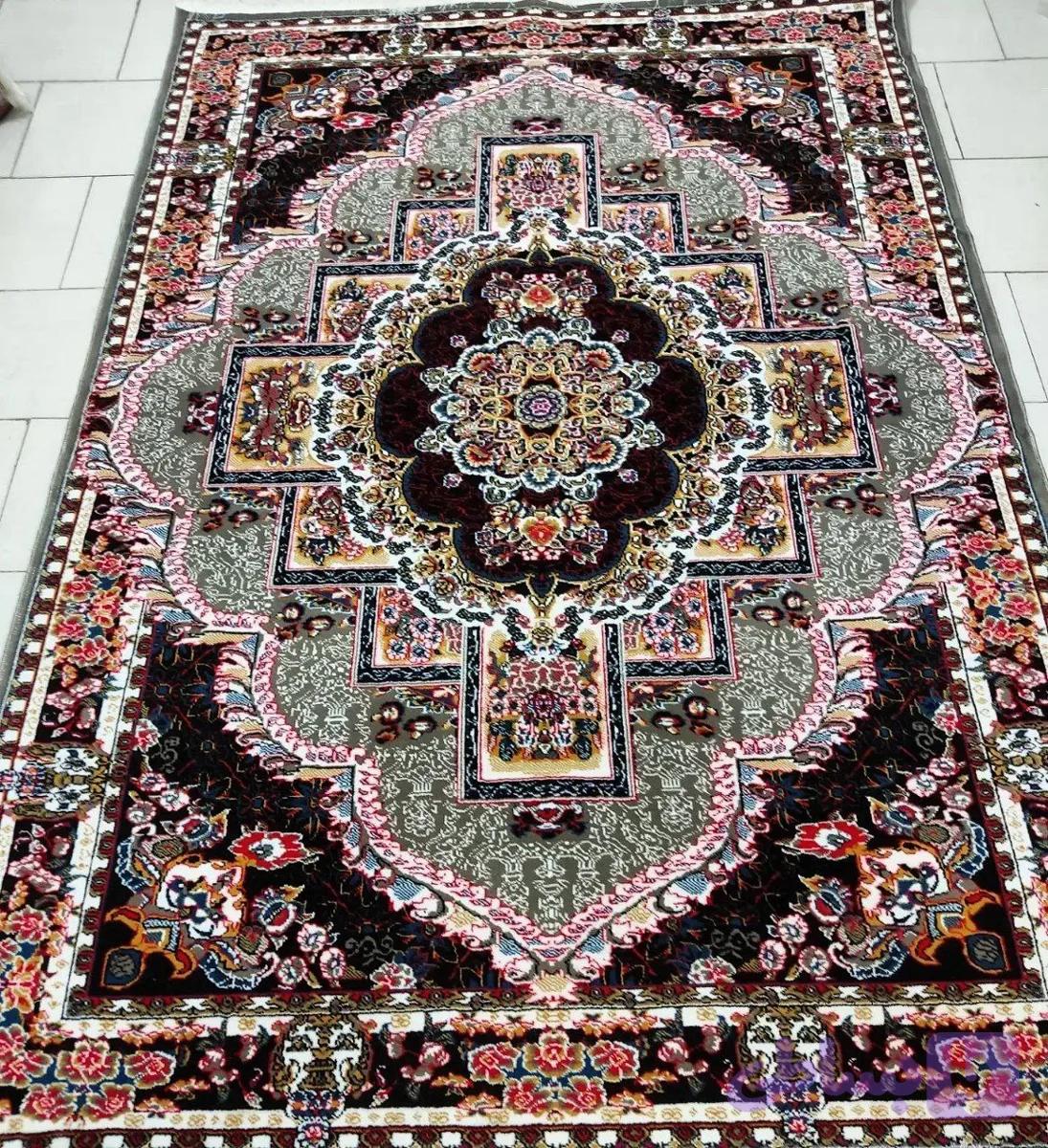 فرش ارزان ثروت طوسی 700شانه ۴متری ضخیم فرش حراجی