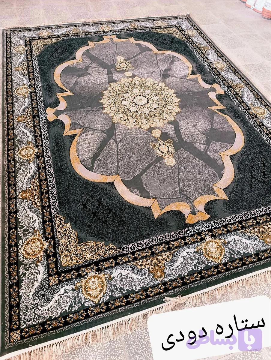 فرش ۹ متری طرح ستاره۷۰۰شانه حراجی