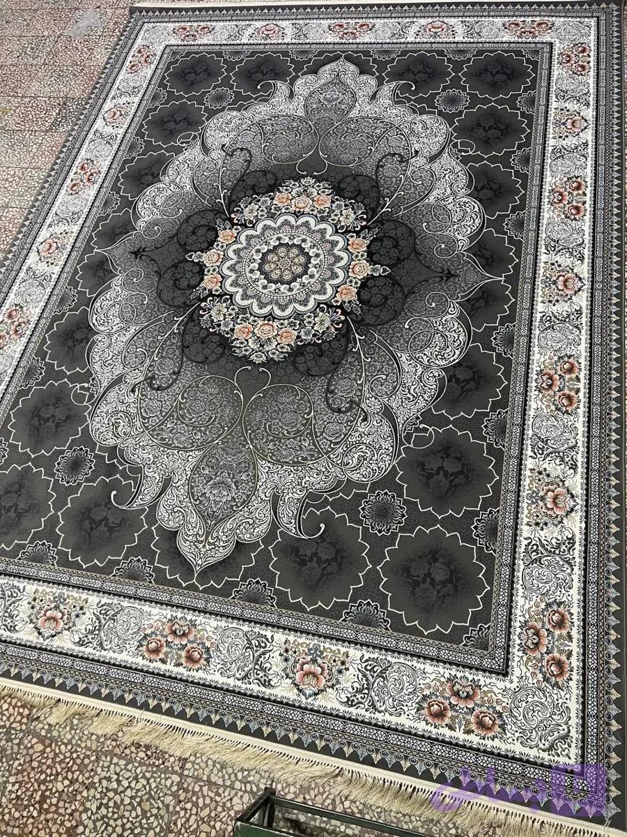 فرش۹متری ارزان چکاوک ۷۰۰شانه تراکم۲۵۵۰ طوسی