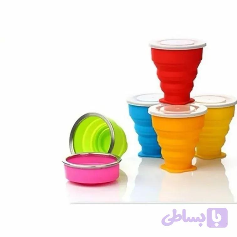 لیوان سلیکونی کوهنوردی