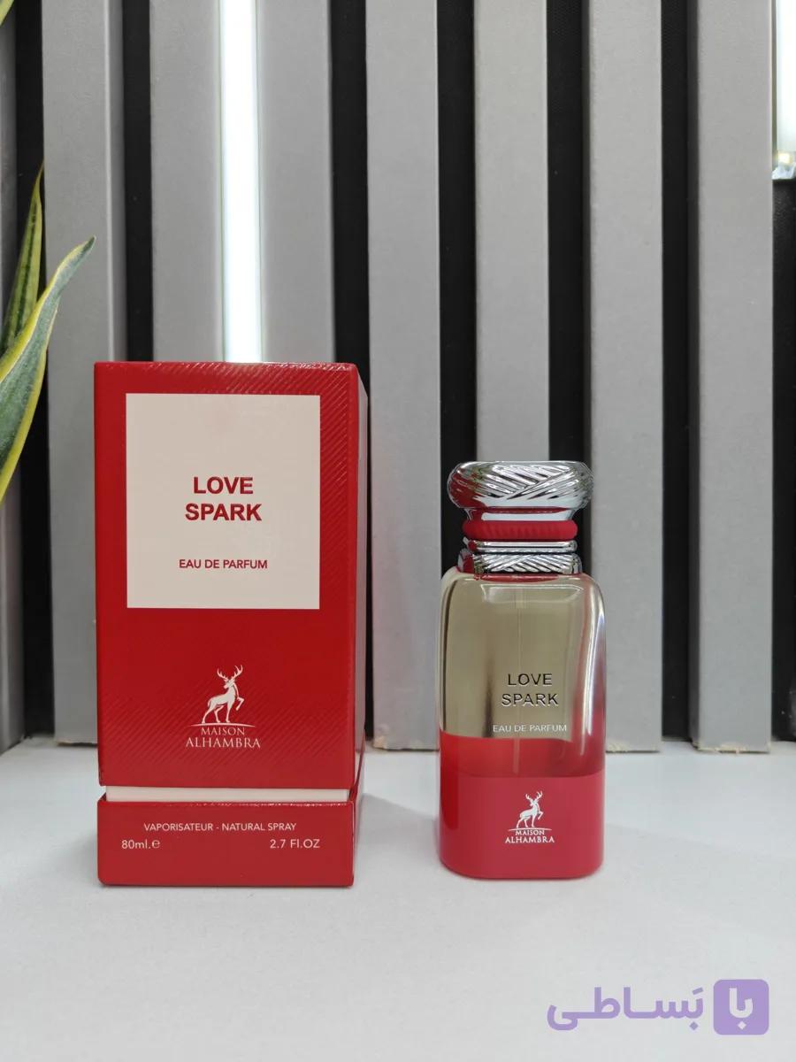 ادکلن ادوپرفیوم زنانه و مردانه لاو اسپارک الحمبرا Love Spark Alhambra (تام فورد الکتریک چری Tom Ford Electric Cherry) حجم ۸۰ میلی لیتر
