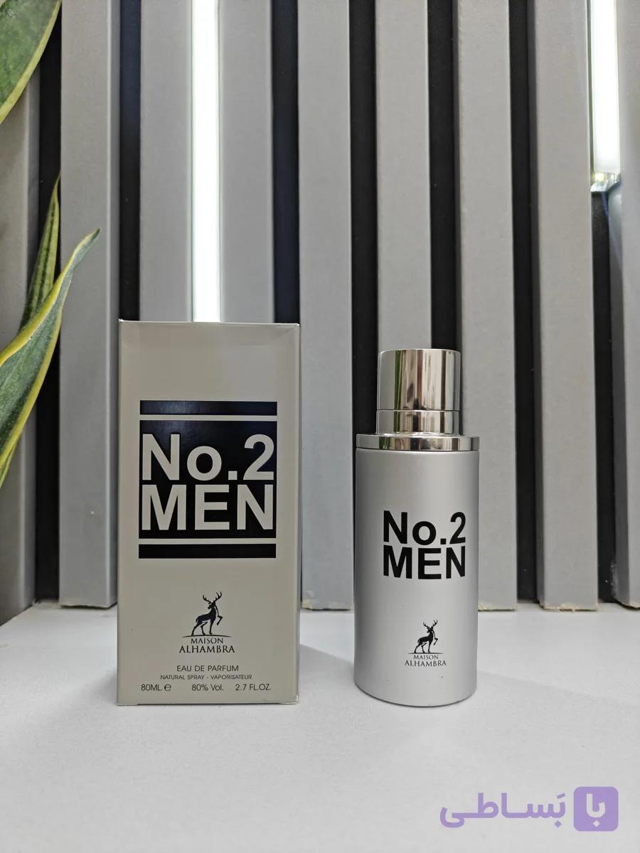 عطر ادوپرفیوم مردانه الحمبرا مدل No.2 حجم 80 میل | No.2 Men Alhambra
