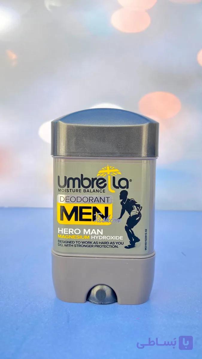 مام استیک ضد تعریق مردانه آمبرلا مدل HERO MAN وزن 75 گرم