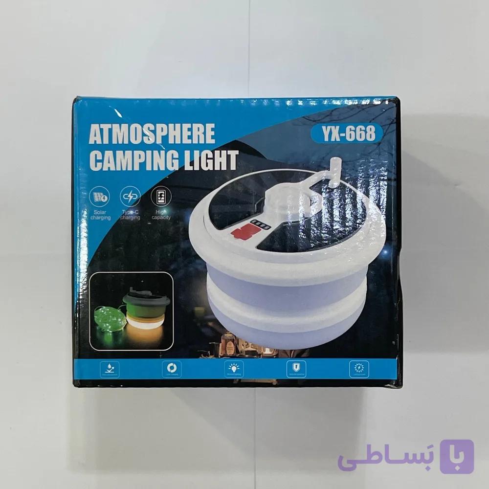 لامپ کمپینگ ریسه دار شارژی مدل YX-668 — تصویر 1
