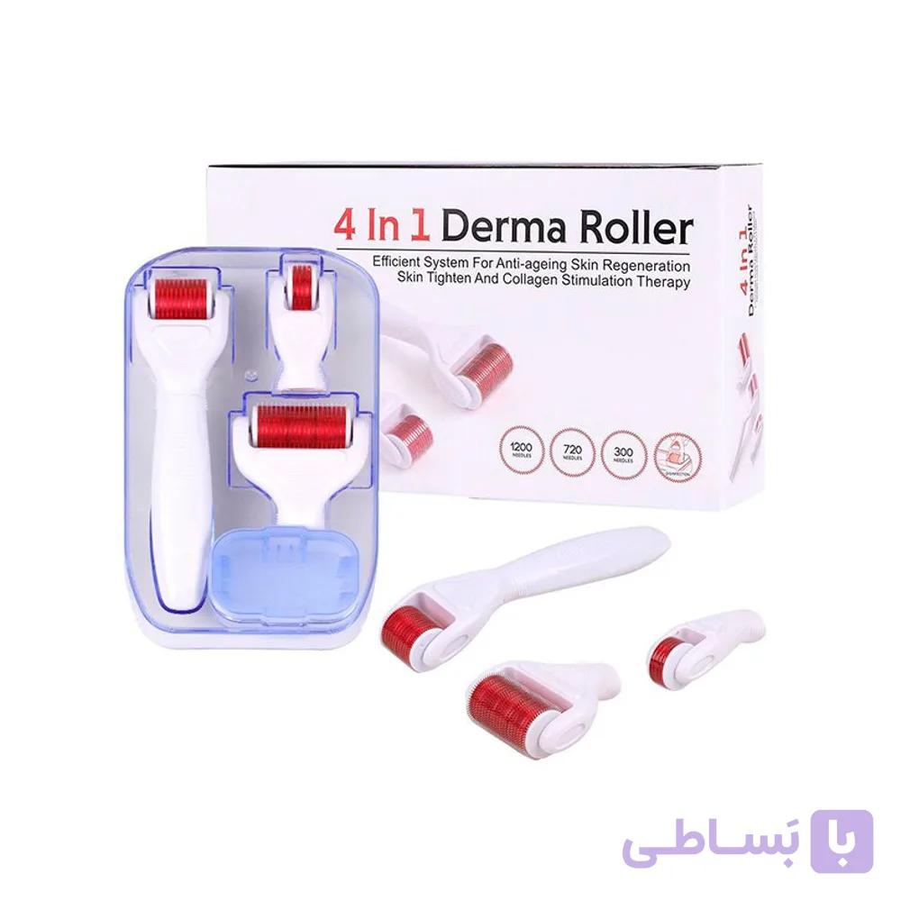 ماساژور دی ار اس مدل derma roller4 in 1 بسته 4 عددی — تصویر 1