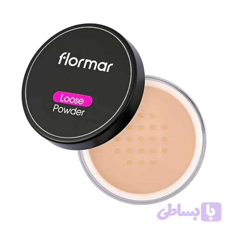 پودر فیکس فلورمار مدل Invisible Loose رنگ Beige Sand — تصویر 1