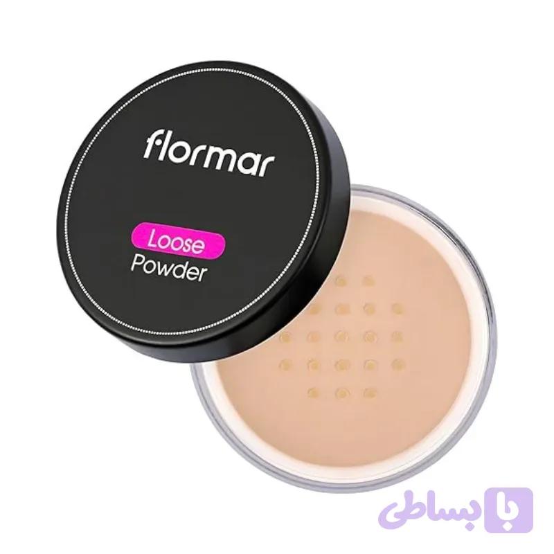 پودر فیکس فلورمار مدل Invisible Loose رنگ Medium Sand — تصویر 1