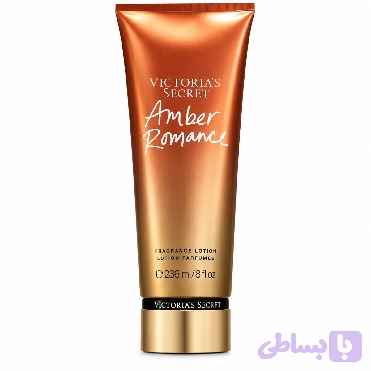 لوسیون بدن ویکتوریا سکرت Victoria’s Secret مدل Amber Romance Noir حجم 236 میلی لیتر