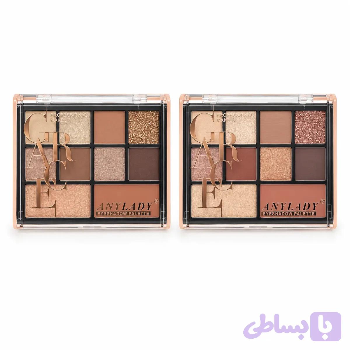 پالت سایه رژگونه و هایلایتر 11 رنگ آنی لیدی AnyLady — تصویر 1